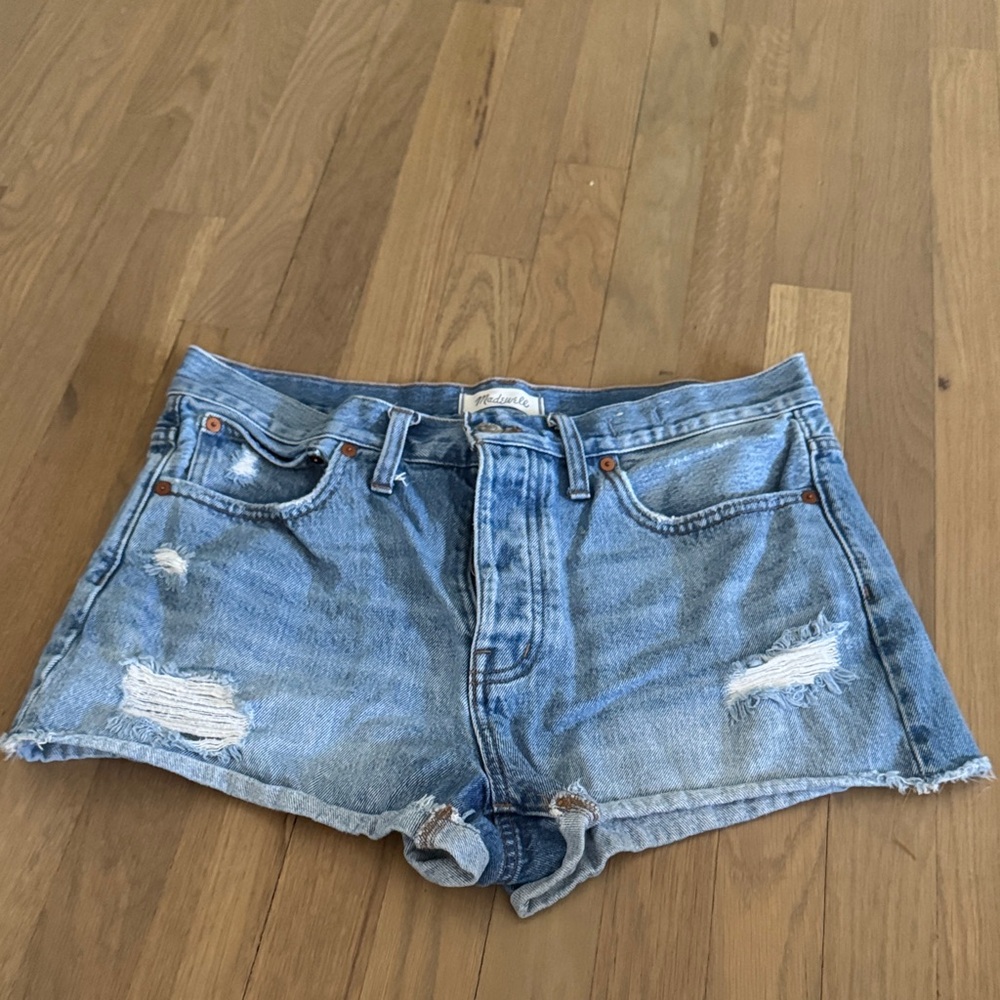 Madewell Relaxed Denim Short 28